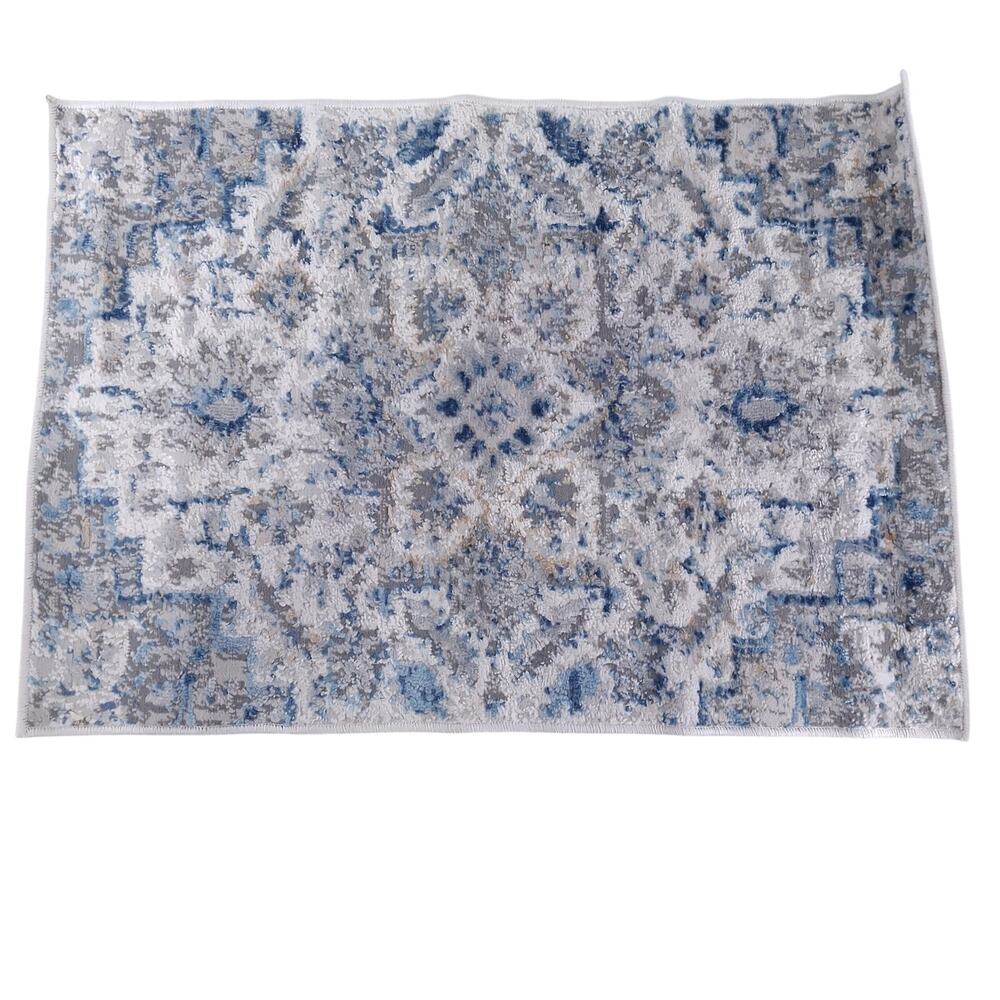 2' x 3' Runner Rug Mohawk Home Lambert Blue Rug (Pyramus Pattern)